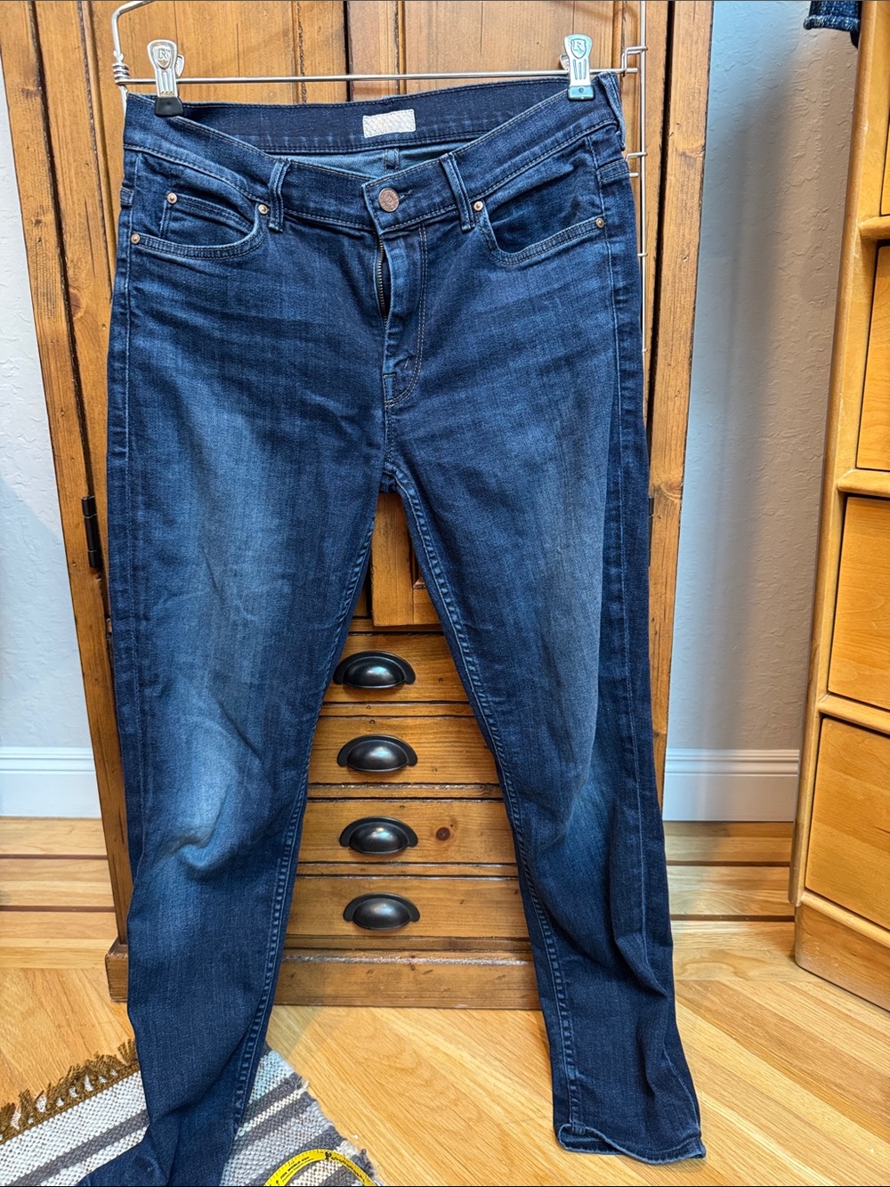 Mother Dark Blue Women's Jeans